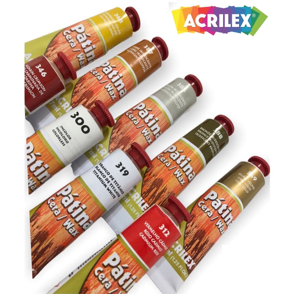 Patina Cera 37ml Acrilex - Escolha A Cor