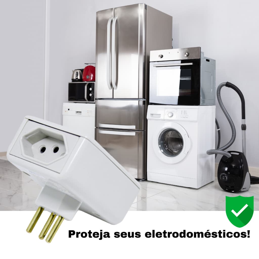 Protetor Contra Raios Descargas Picos Eletro 127V