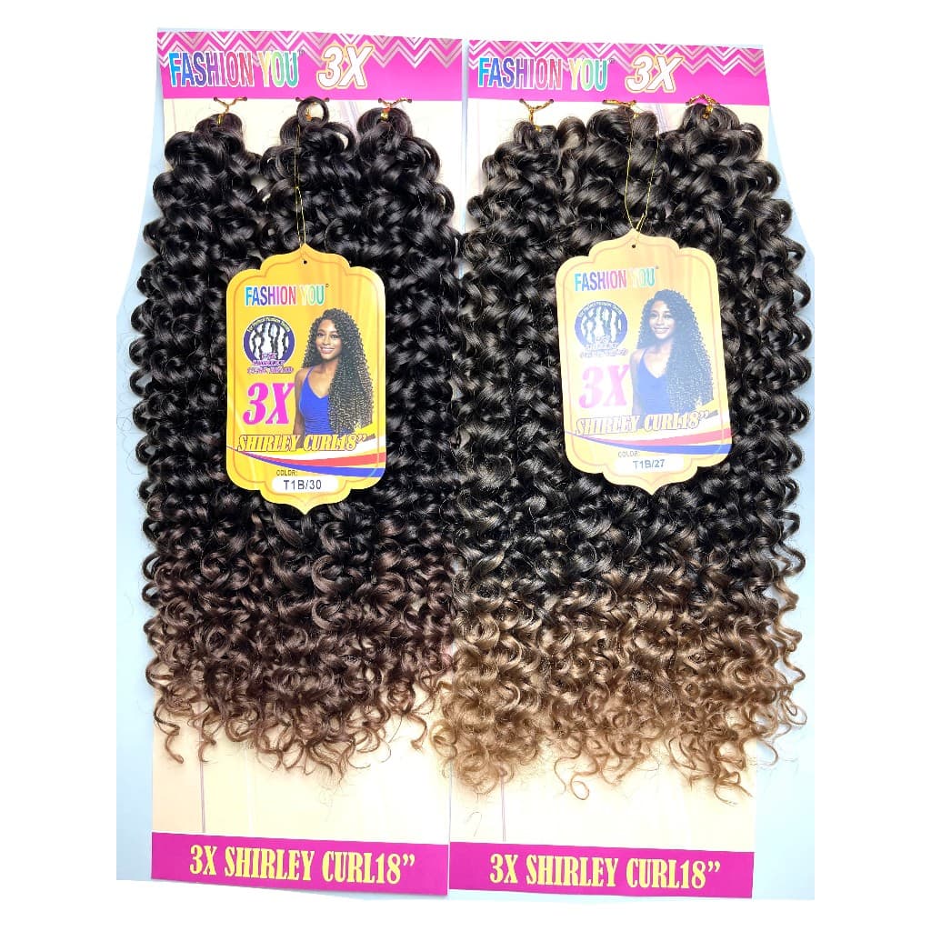 Cabelo Cacheado Crochet SHIRLEY CURL18inch Cabelo 70cm 150g Braid Hair