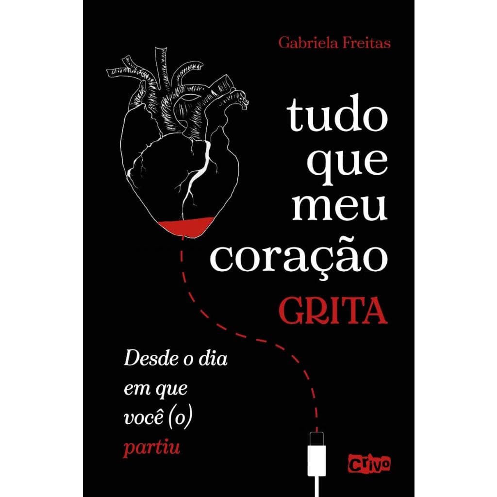 Tudo Que Meu Coração Grita Desde O Dia Em Que Você (o) Partiu, De Gabriela Freitas. Editora Crivo,