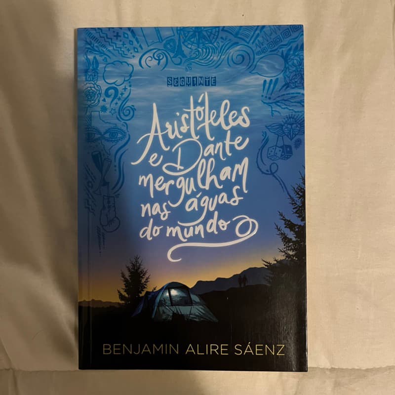 livro - aristóteles e dante mergulham nas águas do mundo