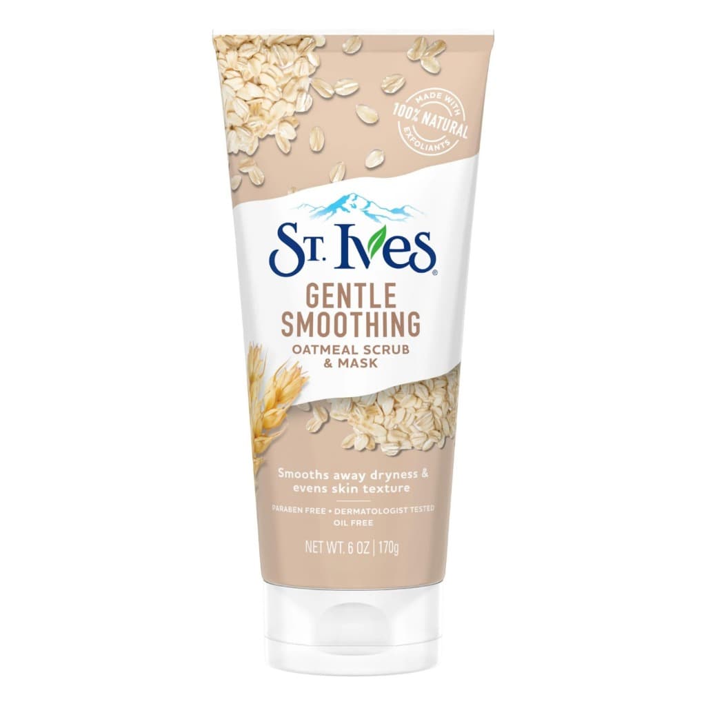 St. Ives esfoliante corporal de aveia gentle smoothing 170g