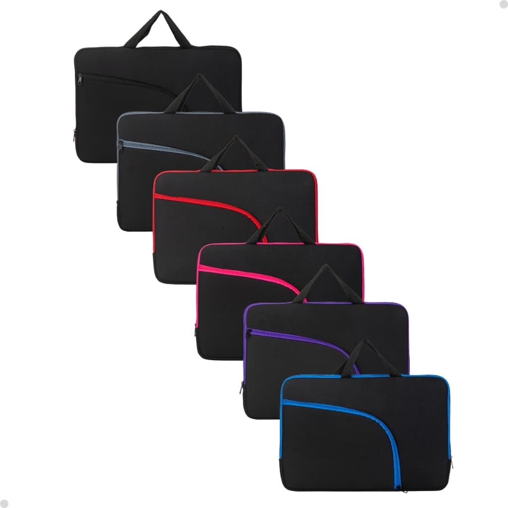 Capa Case Luva Maleta Para Notebook Espumada Bolso Externo 13,1/14,1/15,6 Polegadas