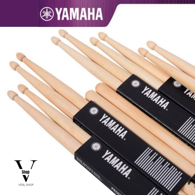 Baqueta Yamaha 5A (cada par) Maple