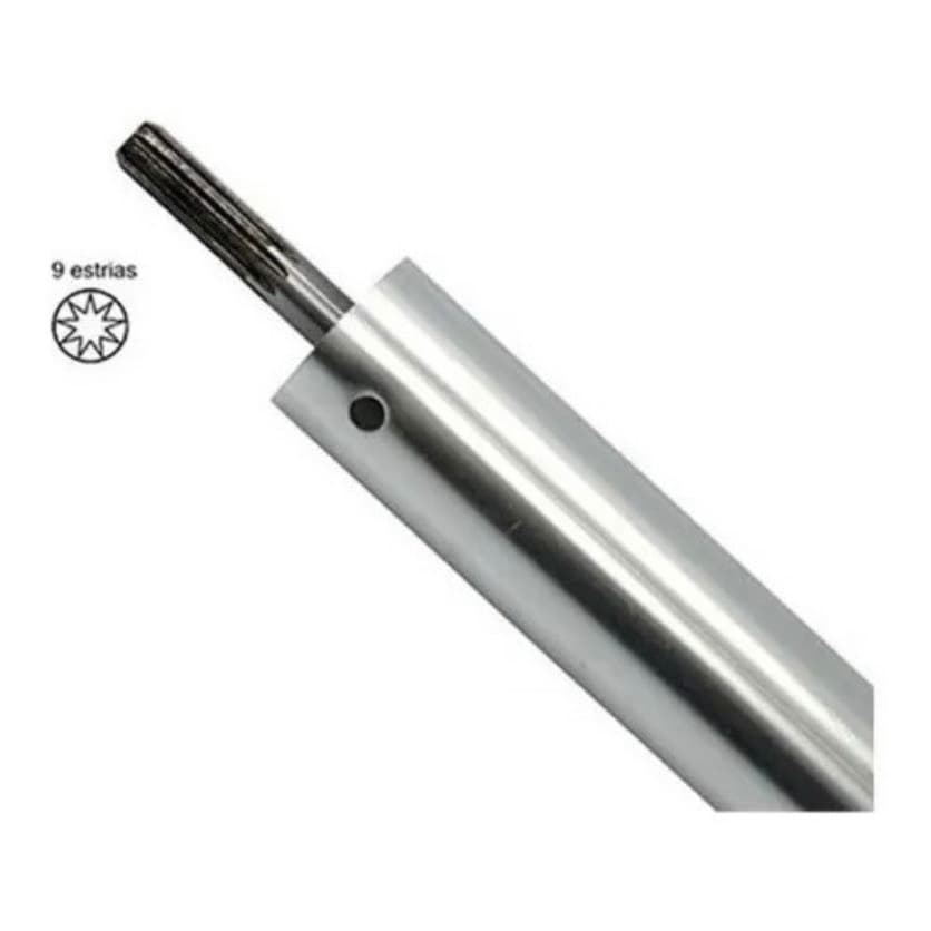 75cm Haste 9 dentes eixo - 26mm tubo extensão para Roçadeira a Gasolina Ótima Qualidade