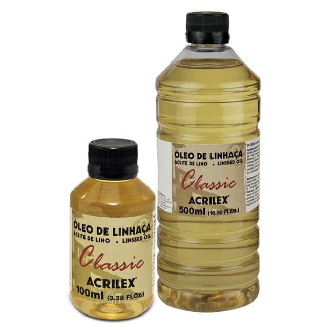 Óleo De Linhaça Para Tinta A Óleo Acrilex + Nota Fiscal