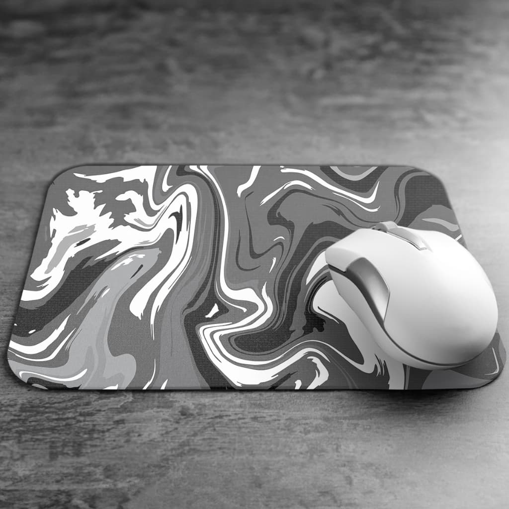 Mouse Pad Gamer Ergonômico Quadrado Premium Abstrato 24x18cm Diversos Modelos