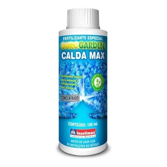Calda Bordalesa Calda Max Rende 30 Litros Concentrado 100ml Sulfato de Cobre