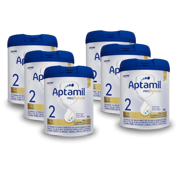 Aptamil Profutura 2 800g - Danone (6 Unidades)