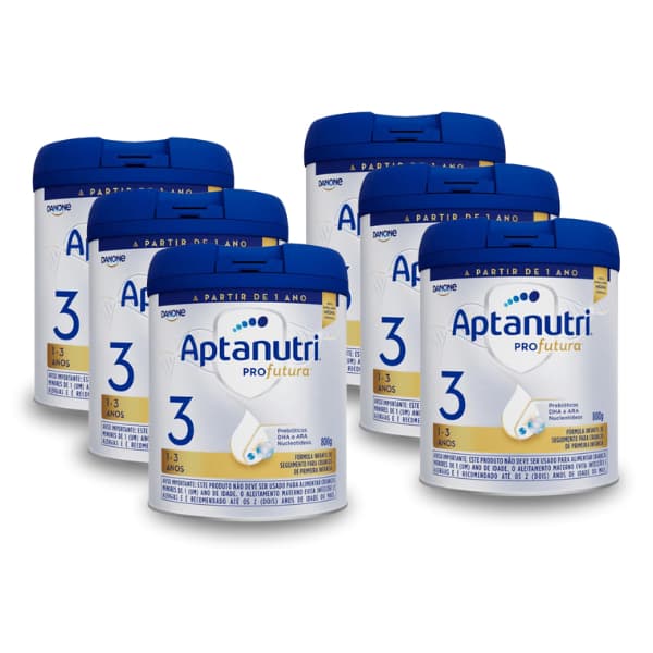 Aptanutri Profutura 3 800g - Danone (6 Unidades)