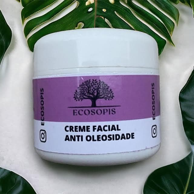 Creme Anti Oleosidade e Acne VEGANO