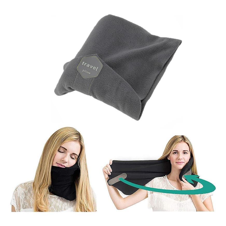 Almofada de Viagem Supermacia com Suporte de Pescoço Travel Pillow