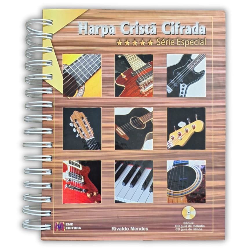 Harpa Cristã Cifrada Série Especial + Áudio (Guia de Ritmos e Melodias)