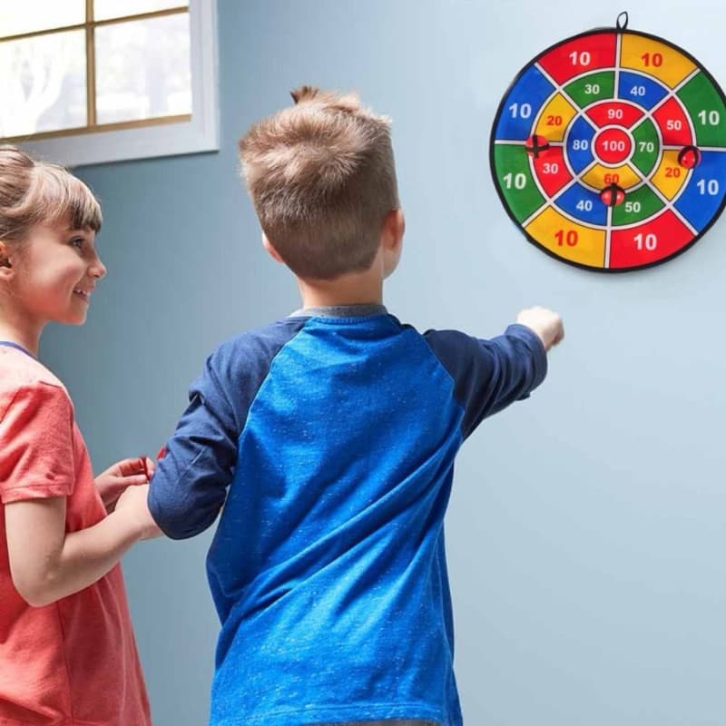 Jogo De Dardos Profissional 36Cm Kit Dardos Tiro Ao Alvo Grande