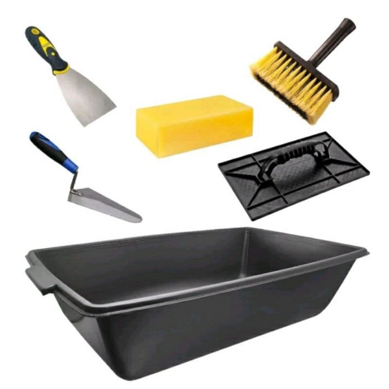 Kit Caixa de Massa Masseira 22L + Colher de Pedreiro e Acessórios Envio ja PROMOÇÃO