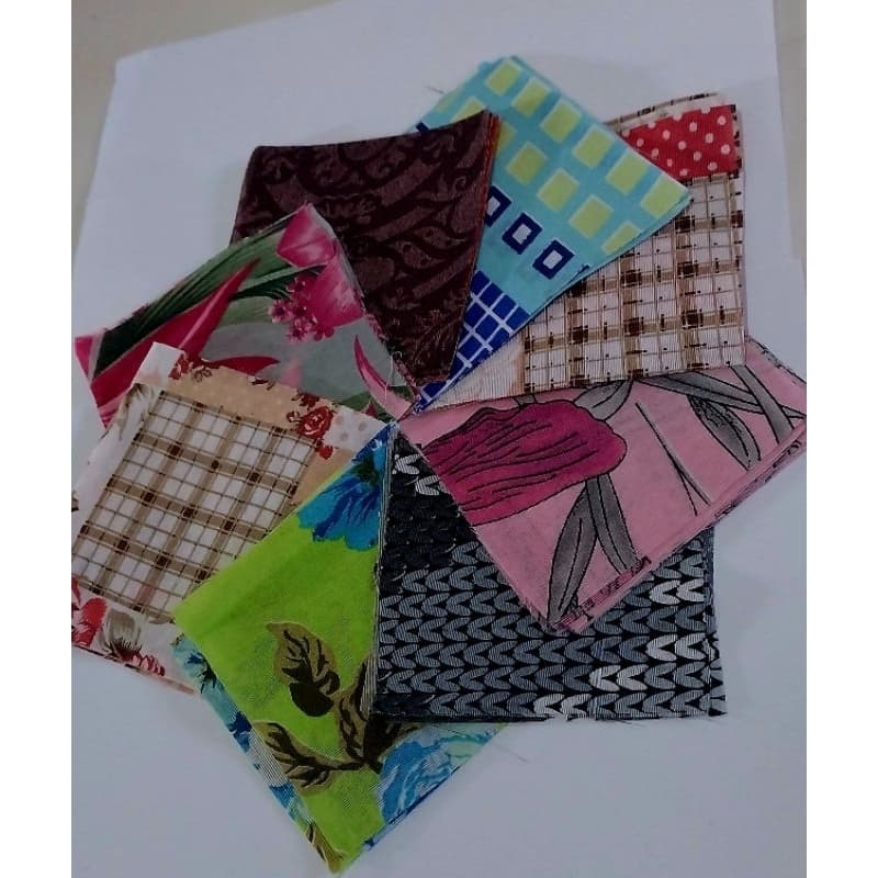 200 Retalhos 10X10  Quadrados tecido de algodão para pathwork