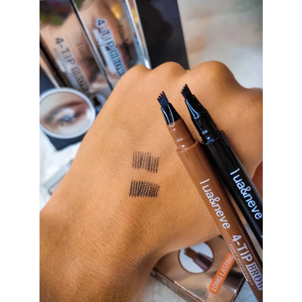 Caneta Sobrancelha e Barba À Prova D 'água fio a fio Microblanding