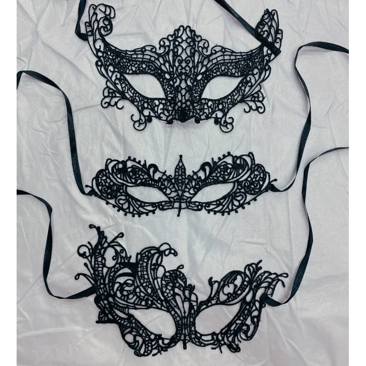 máscara de renda preta festa fantasia , baile , halloween , carnaval etc