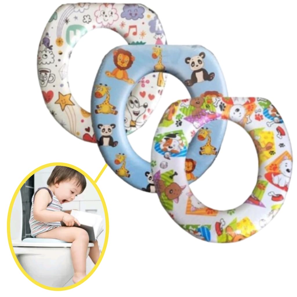 Assento Sanitário Redutor Infantil Almofadado Universal