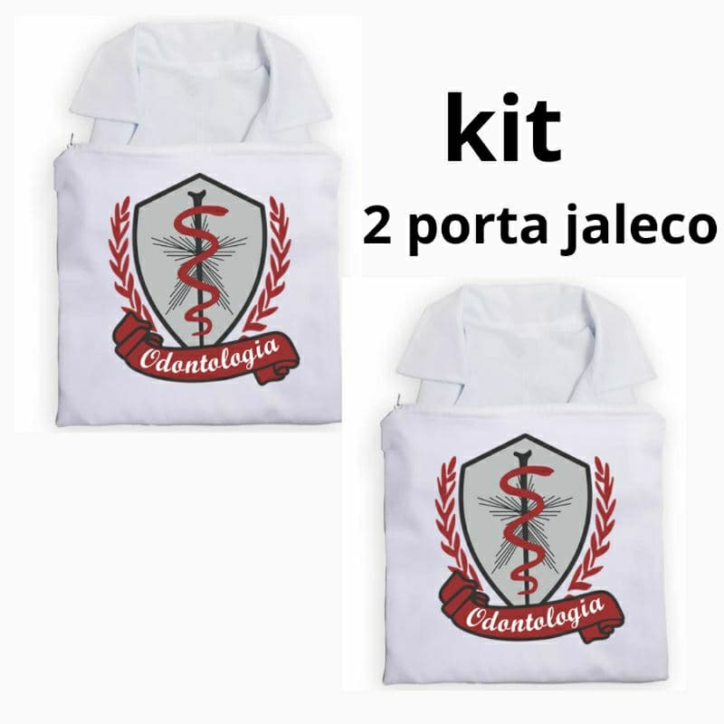 Porta Jaleco Odontologia - 2 peças