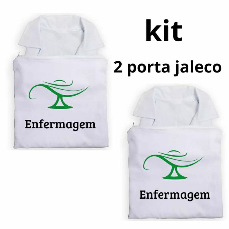 Porta Jaleco enfermagem - 2 peças