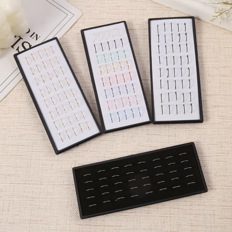 Piercing De Argolinha Para Nariz Em Aço Caixa 40 Unidades/colorido/preto/prateado/dourado