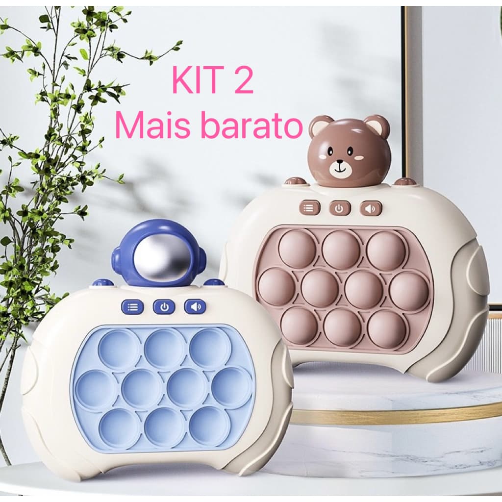 Push Pop It Popet Bubble Máquina Sensorial Anti-Tensão De Brinquedos Gopher