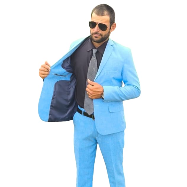 Ternos Micro Fibra Melange, Alta costura, Promoção.