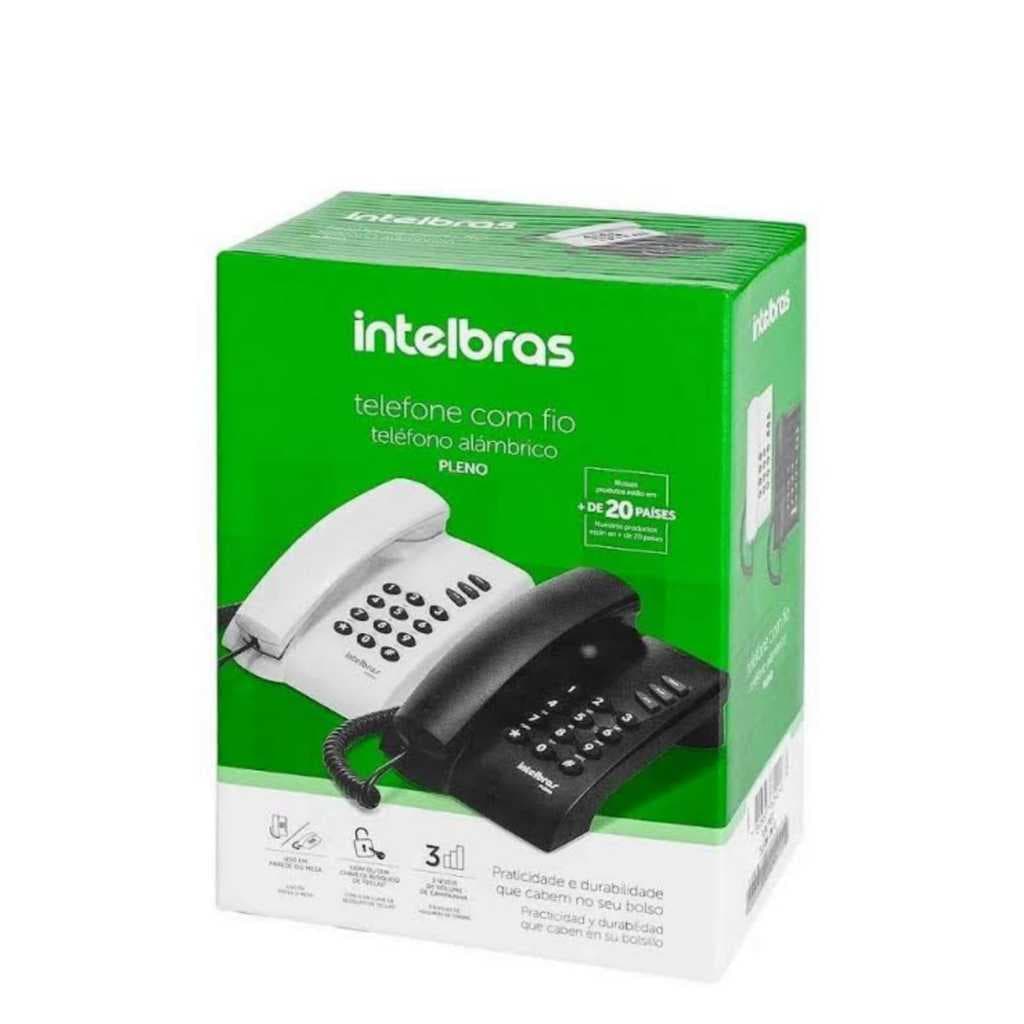 Telefone Com Fio - Pleno - Intelbras
