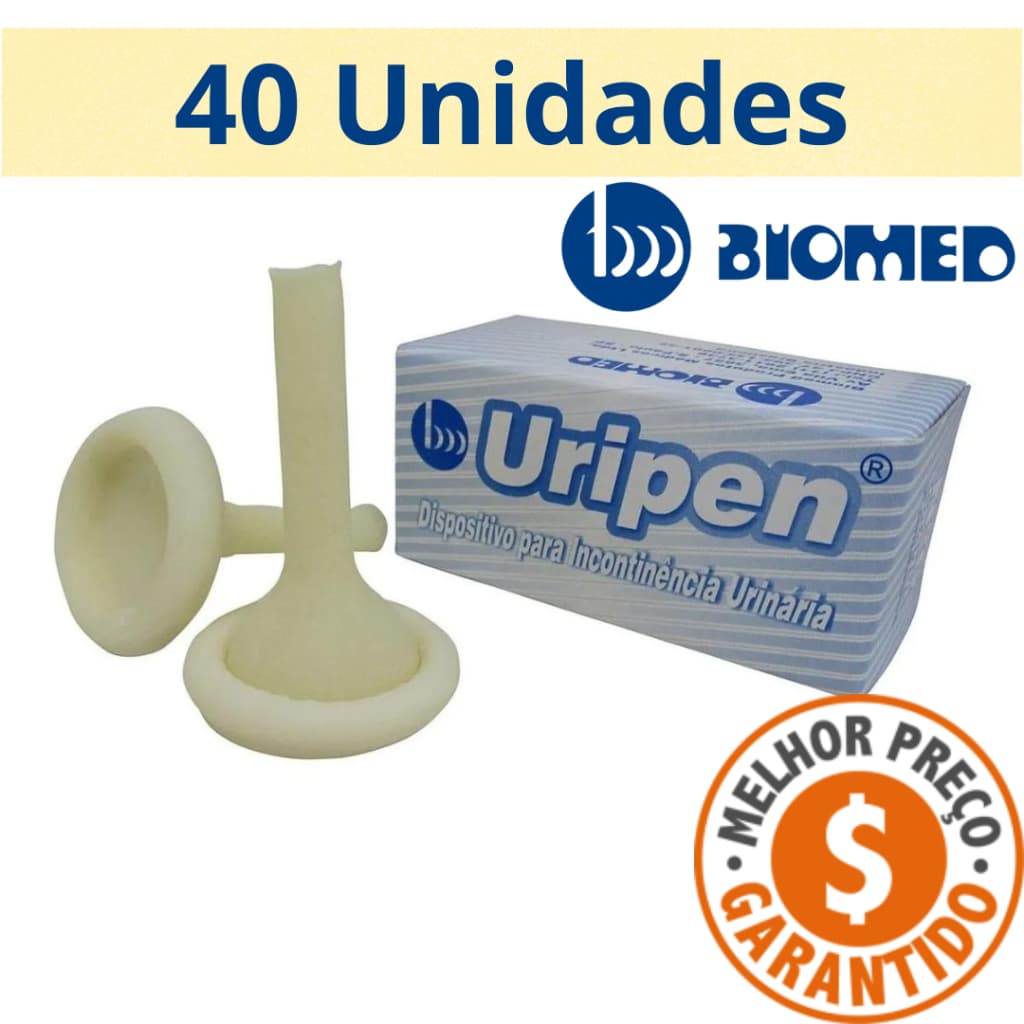 Uripen Dispositivo Incontinência Nº 6 Biomed (40 Unidades)