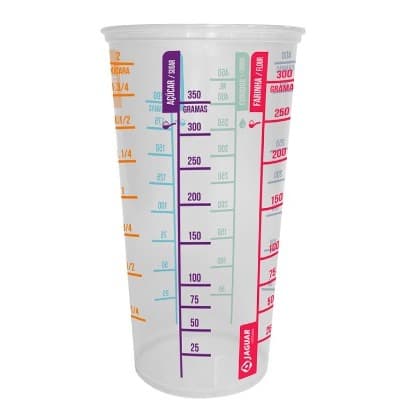 Copo Medidor JAGUAR 550ML Receitas na medida certa
