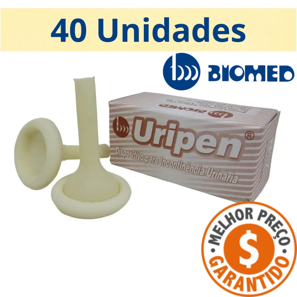 Uripen Dispositivo Incontinência Nº 7 Biomed (40 Unidades)