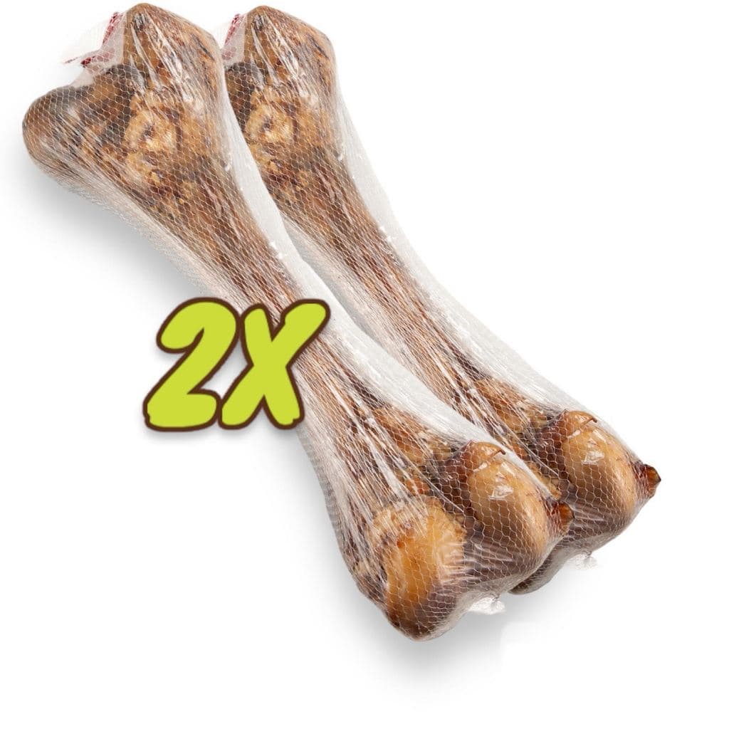 Kit Osso Petisco Pet Fêmur Desidratado 100% Natural Defumado Para Cães