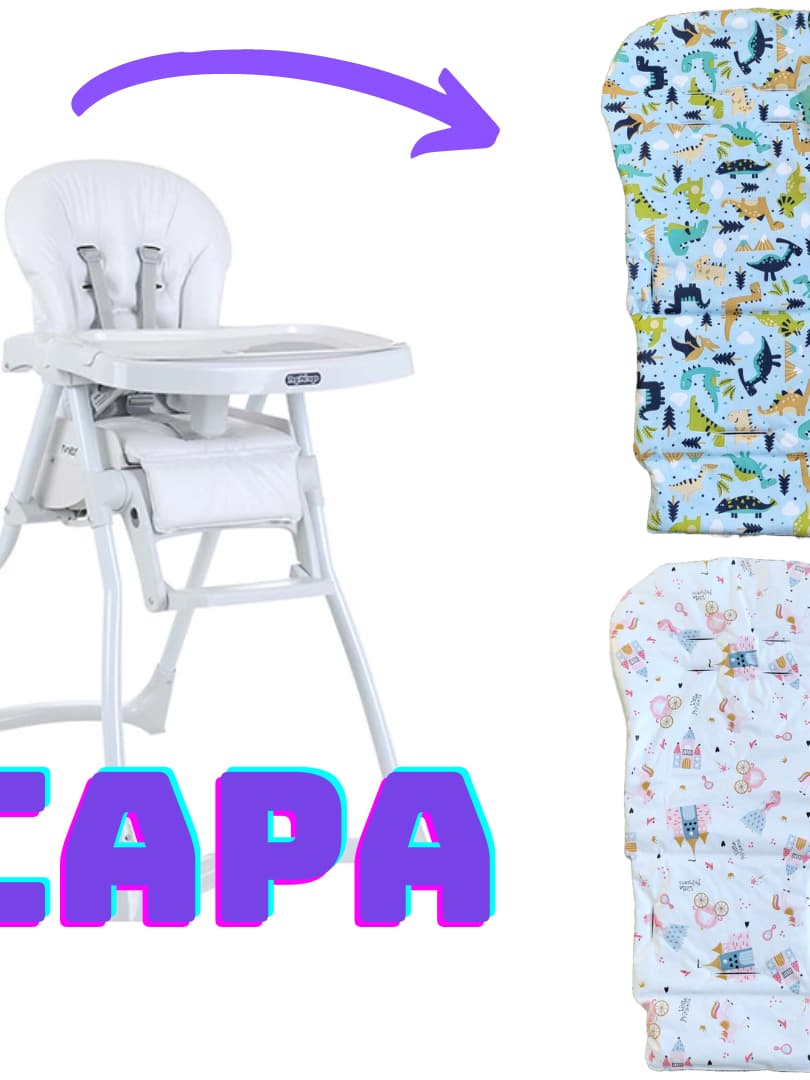 Estofado Ou Capa P/ Cadeirão Universal De Alimentação Do Bebê ENVIO RÁPIDO