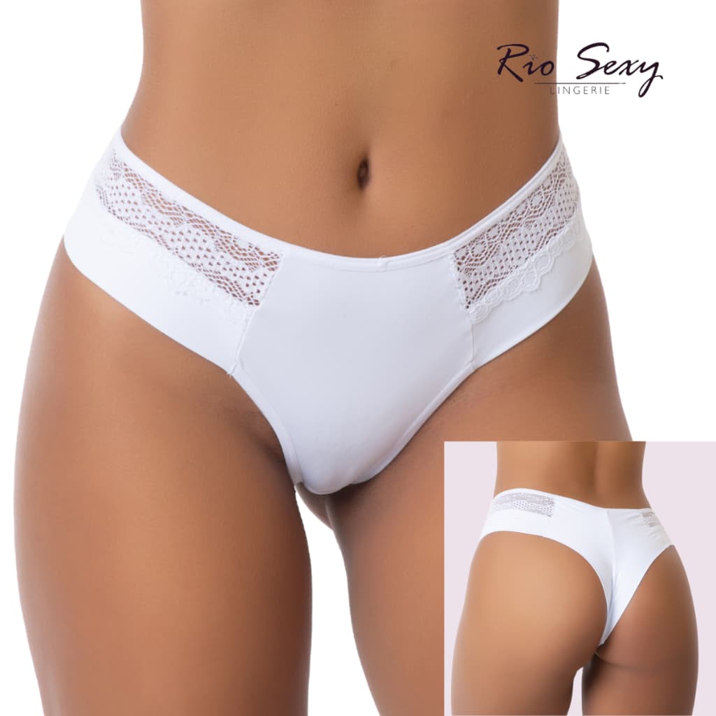 Kit 5 calcinha fio duplo cintura alta detalhe renda, tanga microfibra poliamida de fábrica, calcinha de microfibra