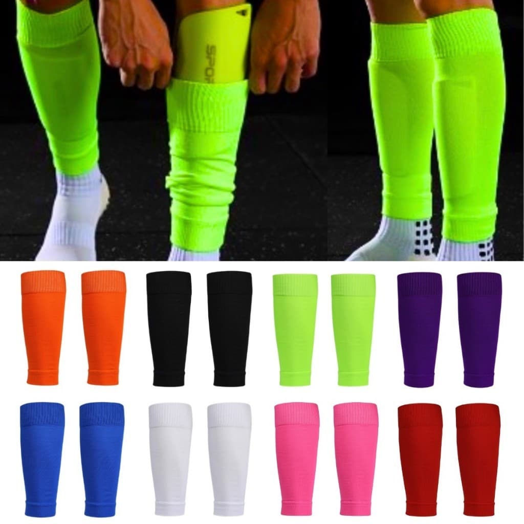 KIT 6 PAR CANELITO Meia De Proteção Para Perna/Football/Alta Qualidade/Verão Unissex