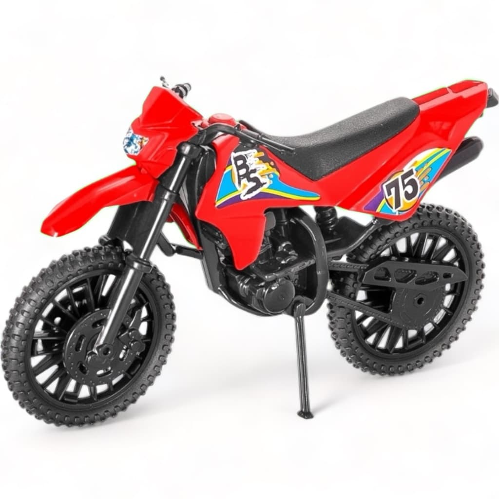 Moto De Brinquedo Moto Trilha Miniatura 20 Cm - Bs Toys