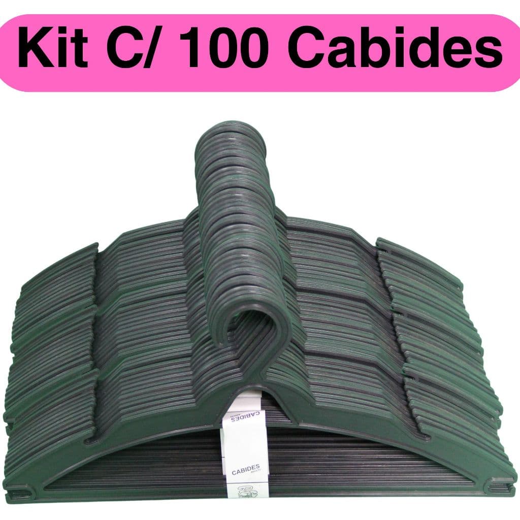 kit 100 Cabides Adulto Organizador de Guarda roupas, praticidade, estilo e Organização Envio Imediato.