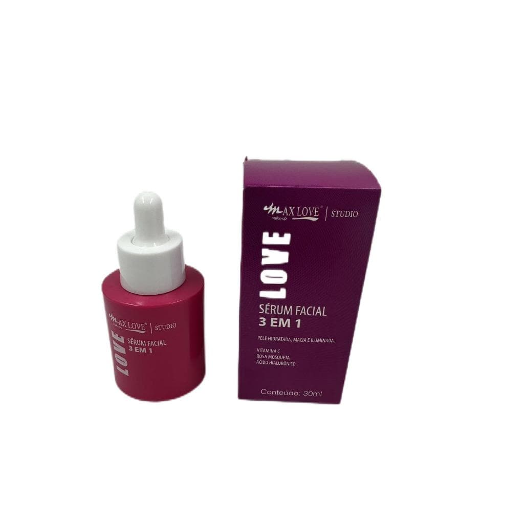 Sérum Facial 3 Em 1 Max Love