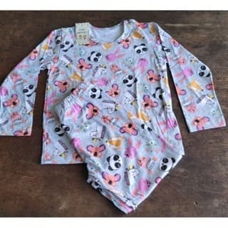 Pijama Infantil Menina Longo 1 ao 10 sortido