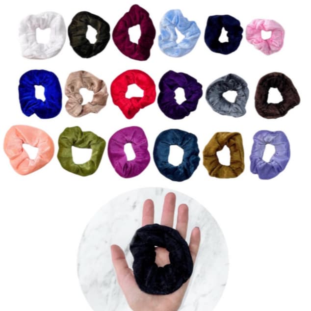 Xuxinha scrunchies de cabelo rabicó prendedor de cabelo/pano