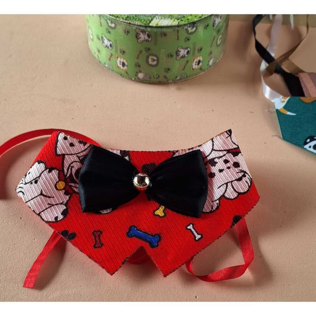 Colarinho Smoking Pet 15 Unidades, Bandana Smoking pet Colarinho para Pet Banho e Tosa  para Macho