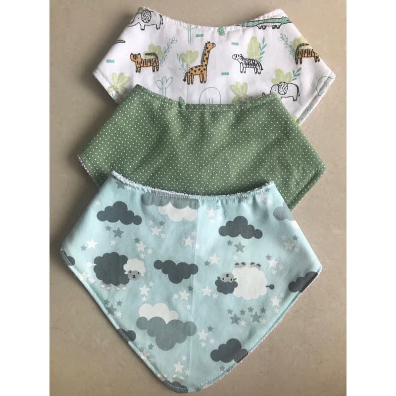 Kit babador  Bandana sortidos Atoalhado!