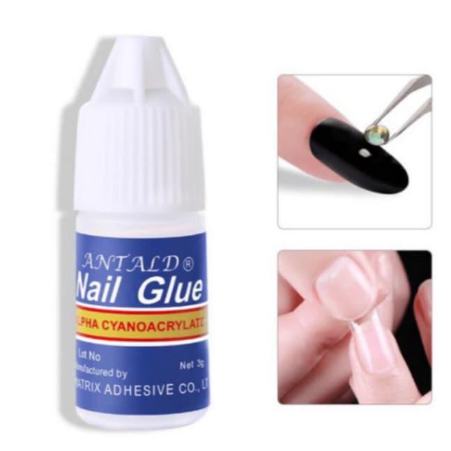 Cola de Unha Postiças, Tips, Gel, Fibra E Porcelana Nail Glue