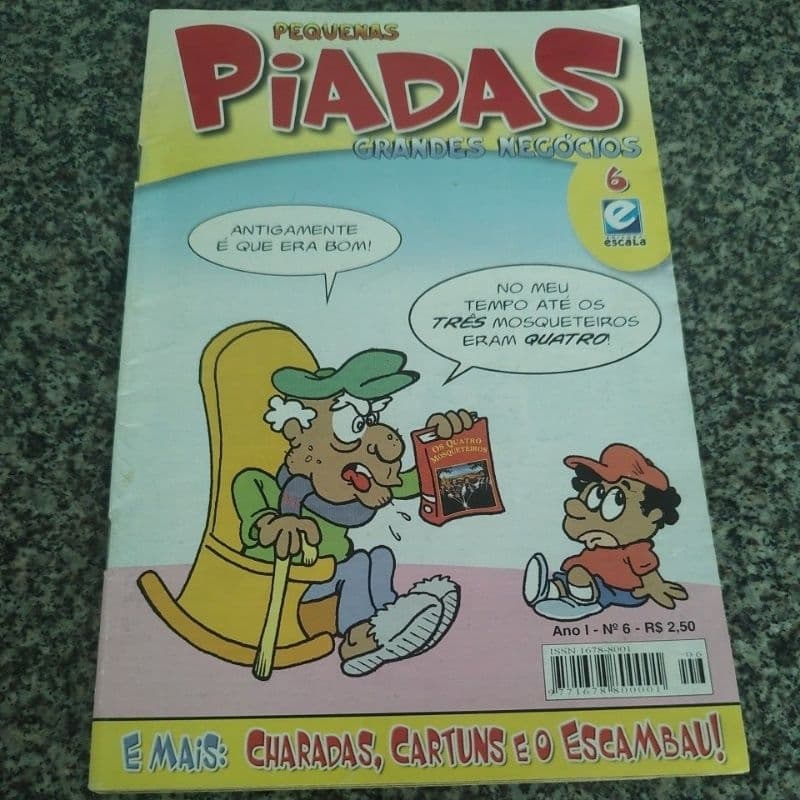 revista pequenas piadas, grandes negócios n 6 .