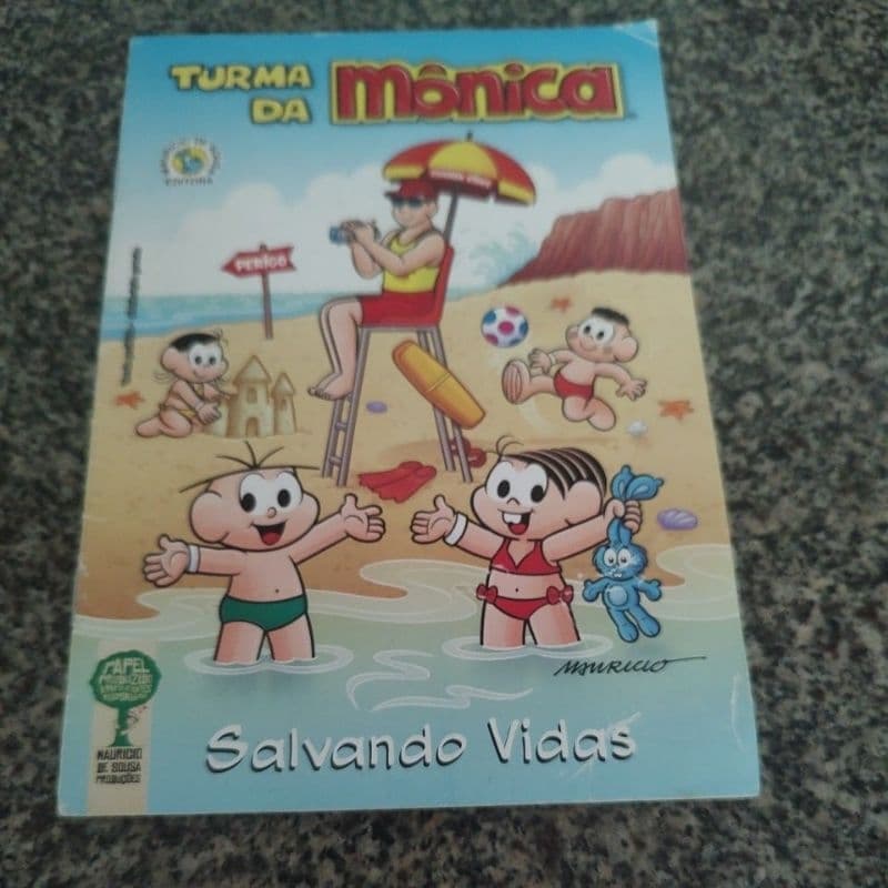 gibi turma da Monica salvando vidas .