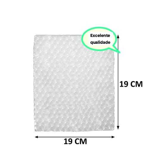 Saco Bolha 19x19cm , 1000 unidades , Excelente Qualidade e Envio Imediato.