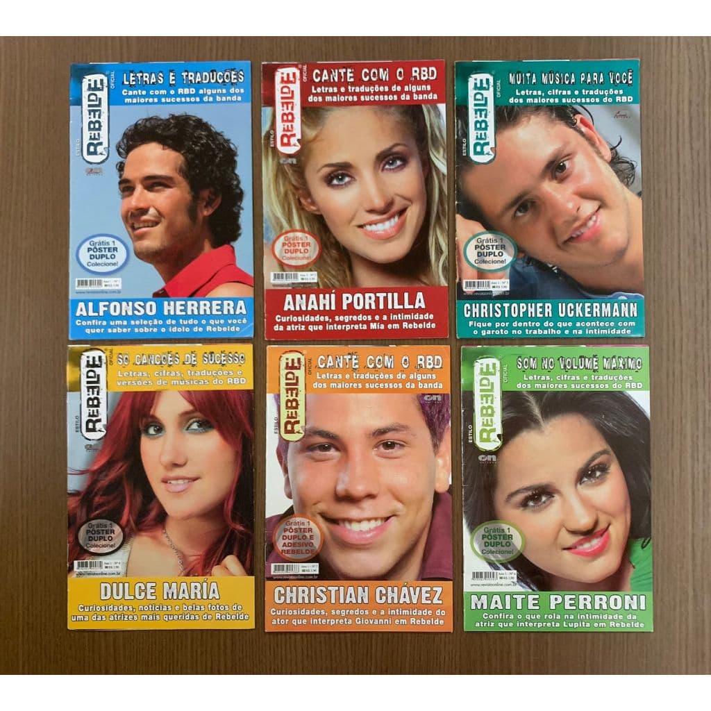 Revista Estilo Rebelde Oficial RBD