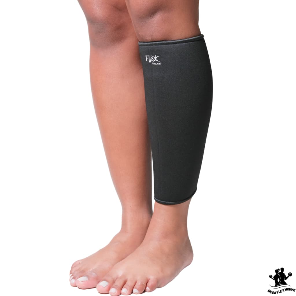 Panturrilha Longa Neoprene Suporte Protetor Profissional Treino Exercícios Alivia Dor Compressão