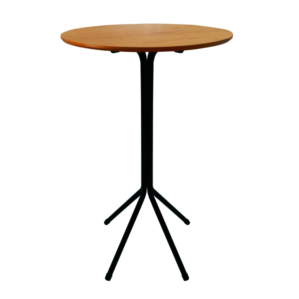 Mesa Bistrô Alta MDF Aço Bar Cozinha Balcão Lanchonete Area Gourmet